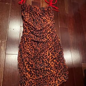 H:ours dress size XS cheetah